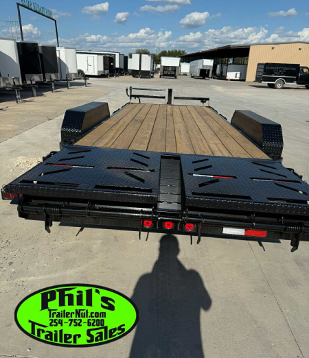 New 2026 Iron Bull 83X20 Equipment Trailer MEGA RAMPS 14K