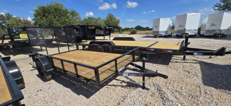 New 2025 AMW - 77  X 12' - Utility Trailer