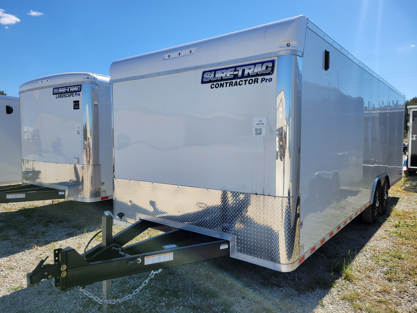 New 2026 Sure-Trac 8.5x24 Contractor Pro Bullnose Cargo / Enclosed Trailer
