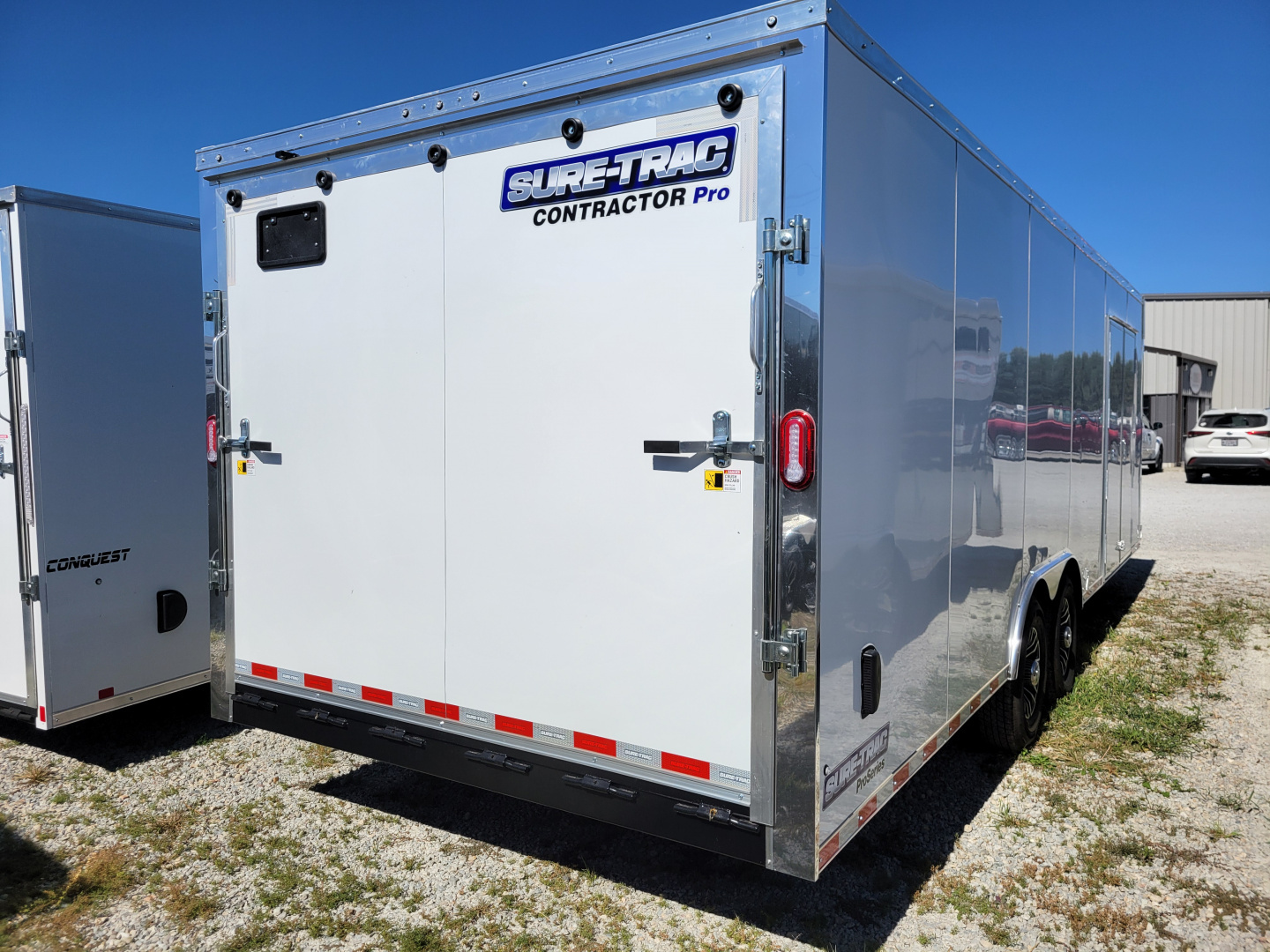 New 2026 Sure-Trac 8.5x24 Contractor Pro Bullnose Cargo / Enclosed Trailer