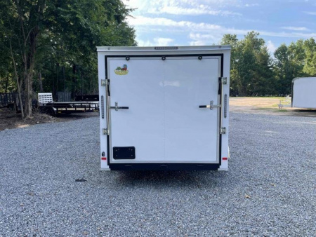 New 2026 Covered Wagon Trailers 7x14 Gold Series w/ Ramp Cargo / Enclosed Trailer