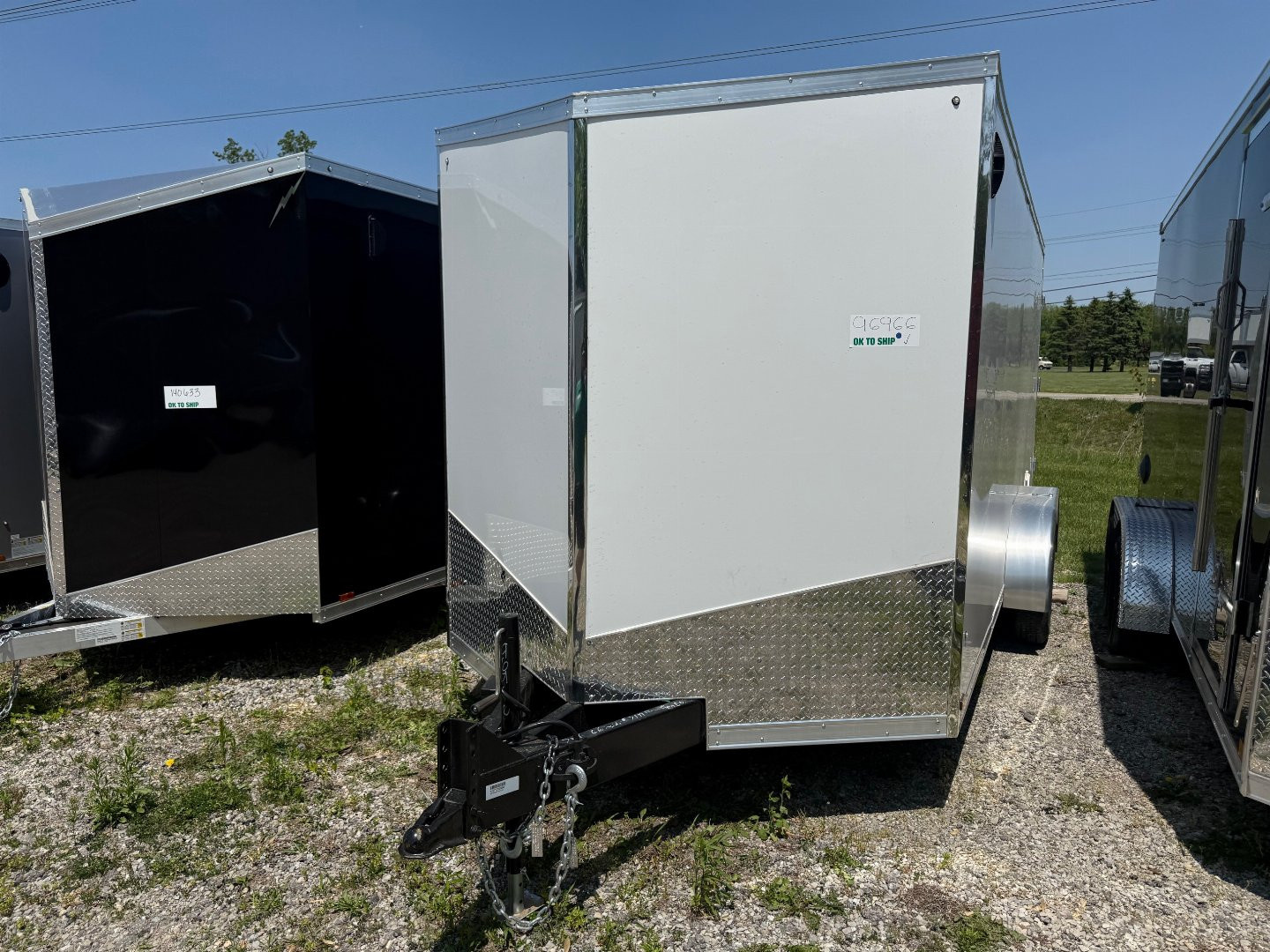 New 2025 US CARGO 7 X 16 Cargo / Enclosed Trailer with 6ft 6in Screwless Exterior -