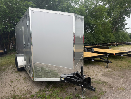 New 2025 US CARGO 7 X 16 Cargo / Enclosed Trailer with 6ft 6in Screwless Exterior