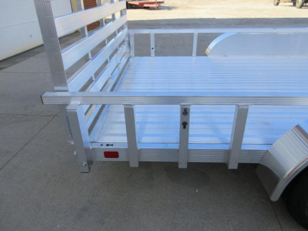 New 2026 Sport Haven 7'X16' TANDEM DELUXE ALUMINUM W/ATV RAMP SIDES ATV Trailer