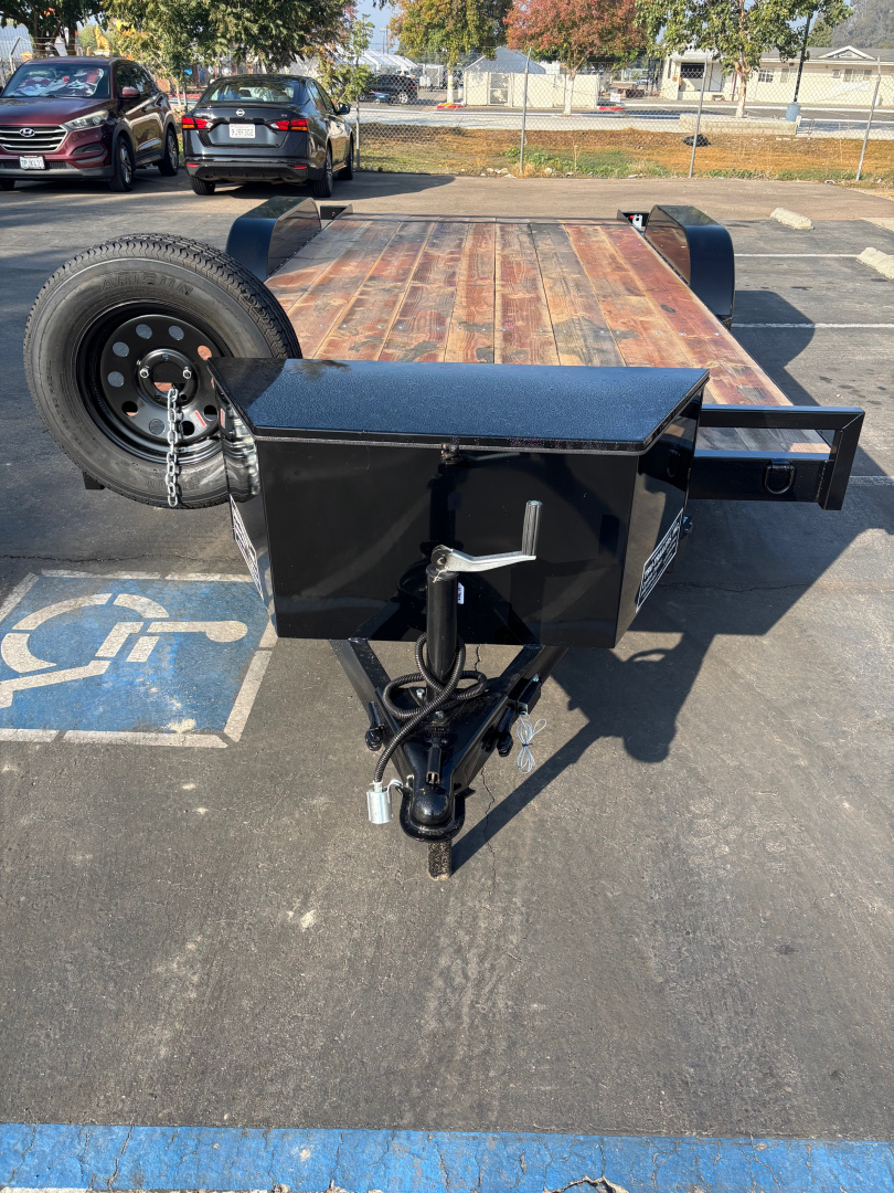 New 2025 TRU 7'x18' Dovetail Car hauler / Racing Trailer 7k