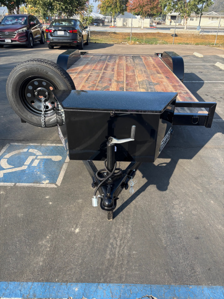 New 2025 TRU 7'x18' Dovetail Car hauler / Racing Trailer 7k