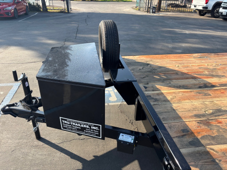 New 2025 TRU 7'x18' Dovetail Car hauler / Racing Trailer 7k