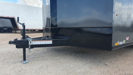 New 2026 Compass 8.5x16' Enclosed Cargo Trailer - Indigo DLX