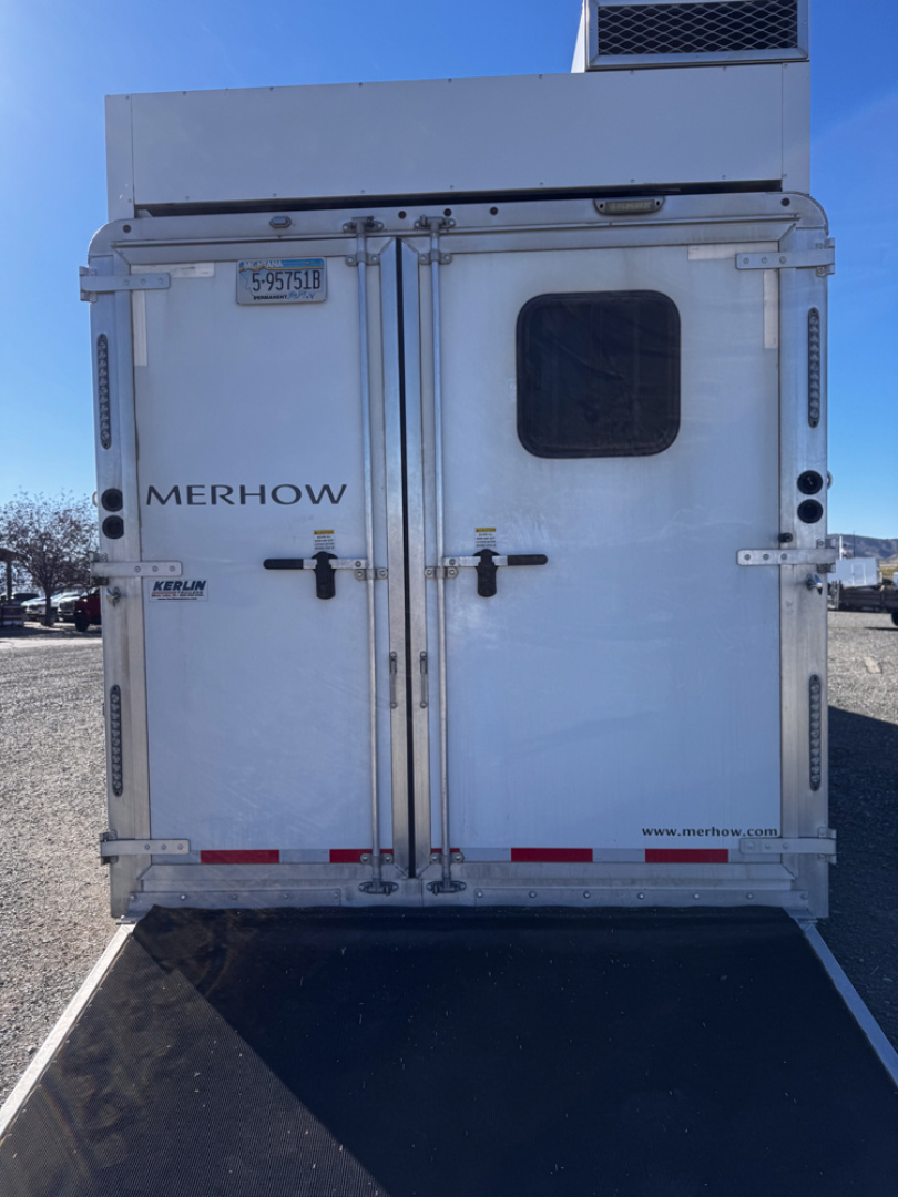 Used 2022 Merhow Trailers 3H LQ Horse Trailer