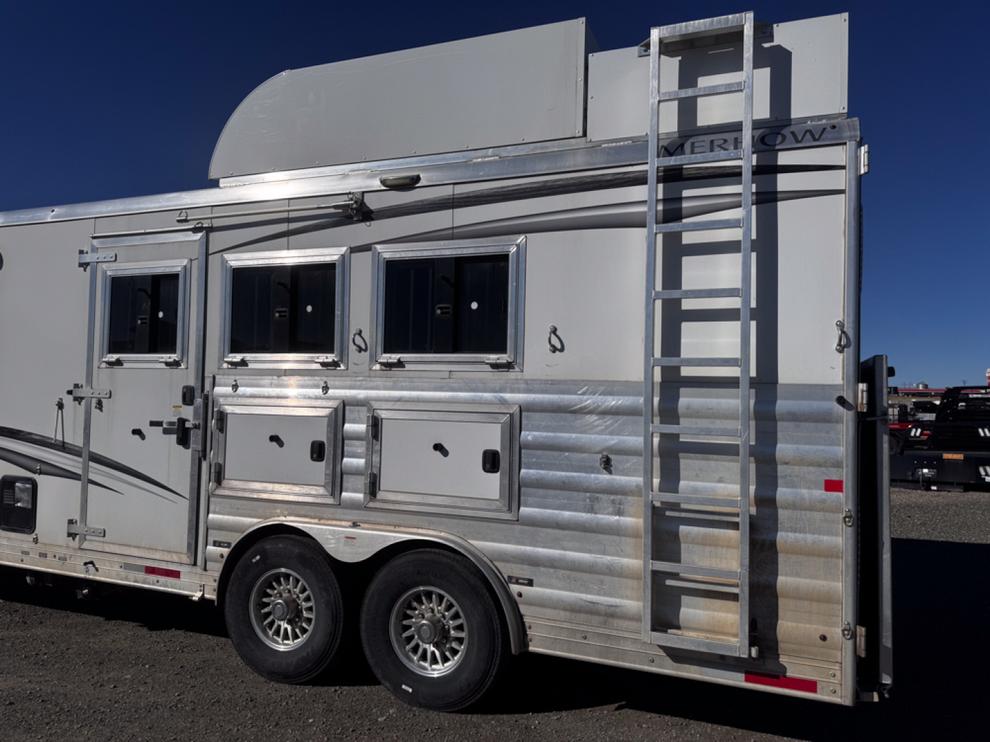 Used 2022 Merhow Trailers 3H LQ Horse Trailer