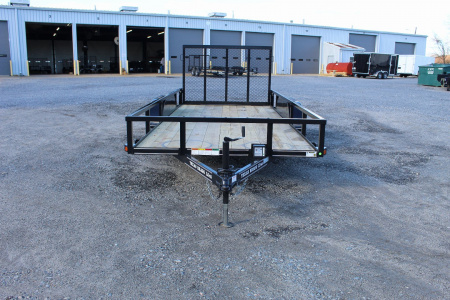 New 2025 TEXAS BRAGG TRAILERS 16LD w/ Gate Utility Trailer