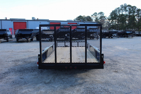 New 2025 TEXAS BRAGG TRAILERS 16LD w/ Gate Utility Trailer