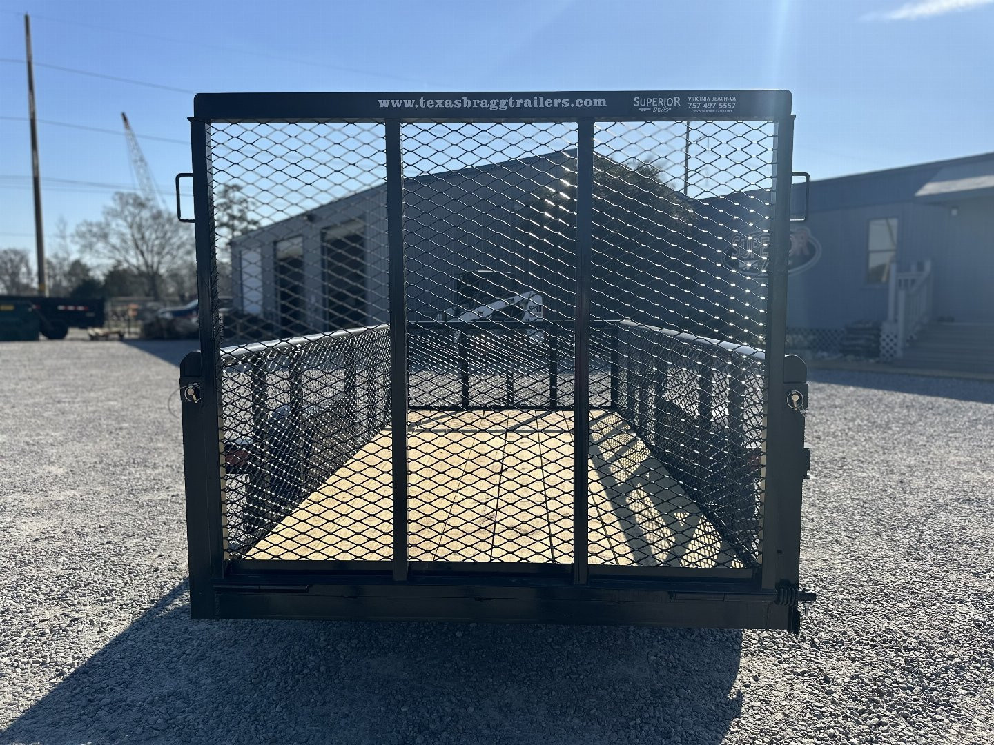 New 2025 TEXAS BRAGG TRAILERS 5X10P w/ 2ft Expanded Sides & Tailgate