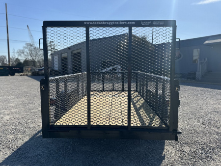 New 2025 TEXAS BRAGG TRAILERS 5X10P w/ 2ft Expanded Sides & Tailgate