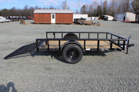 New 2025 TEXAS BRAGG TRAILERS 6x12P w/ Gate Utility Trailer