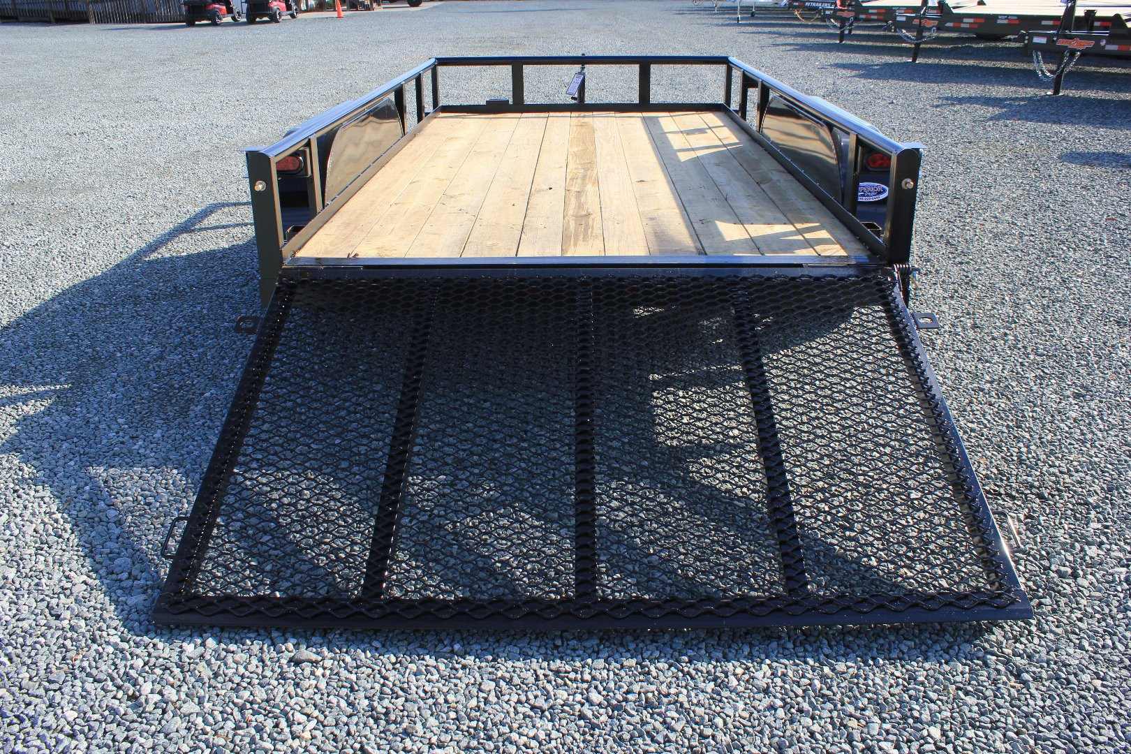 New 2025 Texas Bragg Trailers 12P w/ Gate Utility Trailer