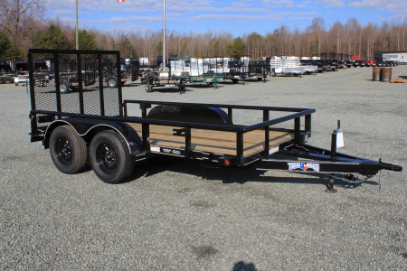 New 2025 Texas Bragg Trailers 12P w/ Gate Utility Trailer