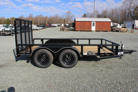 New 2025 Texas Bragg Trailers 12P w/ Gate Utility Trailer