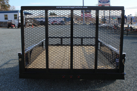 New 2025 Texas Bragg Trailers 12P w/ Gate Utility Trailer