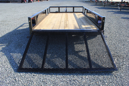 New 2025 Texas Bragg Trailers 12P w/ Gate Utility Trailer