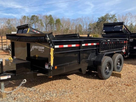 New Homesteader 7X14 Dump Trailer 12K GVWR