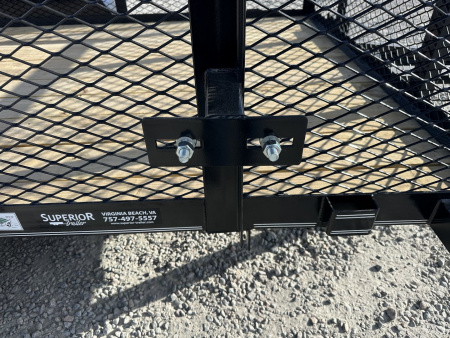 New 2025 TEXAS BRAGG TRAILERS 12P 7K w/ 2ft Sides & Gate Utility Trailer