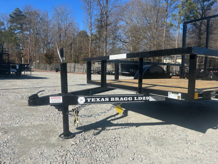 New 2025 TEXAS BRAGG TRAILERS 5x8LD w/ Gate Utility Trailer