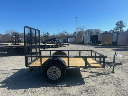 New 2025 TEXAS BRAGG TRAILERS 5x8LD w/ Gate Utility Trailer
