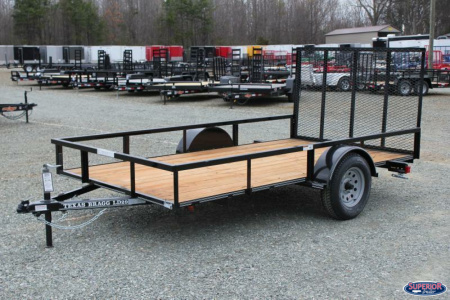 New 2025 Texas Bragg Trailers 6x12LD w/ Gate Utility Trailer