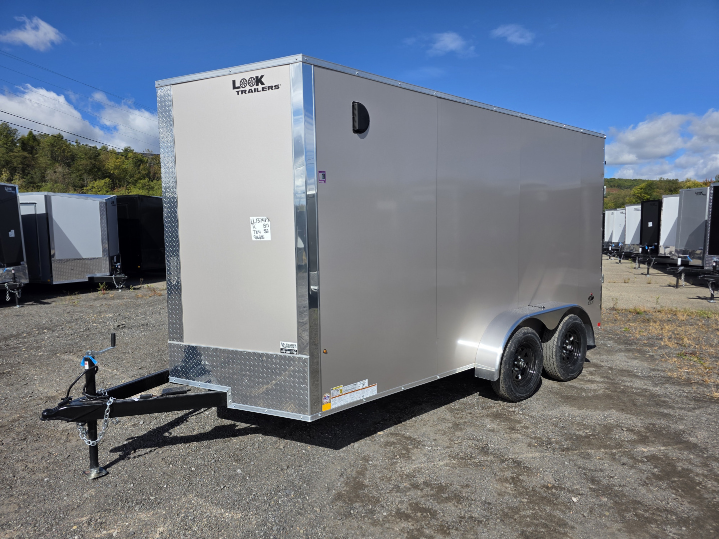 New 2026 Look Trailers ST DLX 7X14 7K - UTV Cargo / Enclosed Trailer