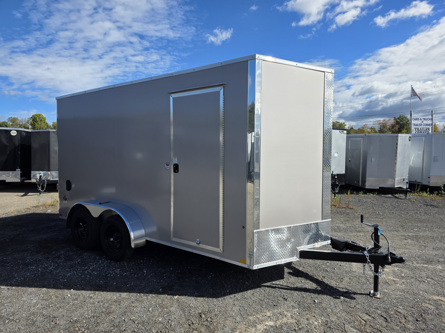 New 2026 Look Trailers ST DLX 7X14 7K - UTV Cargo / Enclosed Trailer