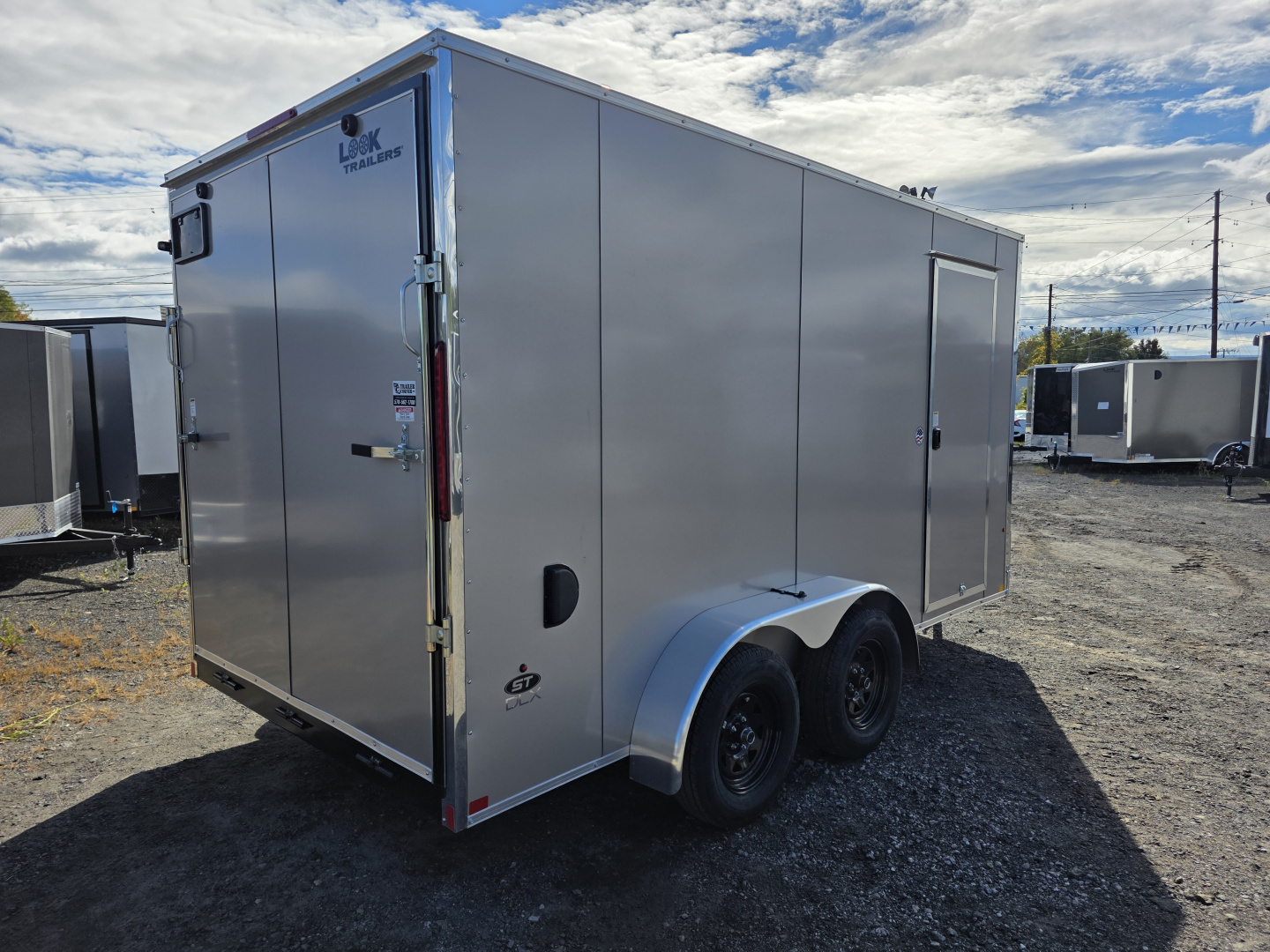 New 2026 Look Trailers ST DLX 7X14 7K - UTV Cargo / Enclosed Trailer