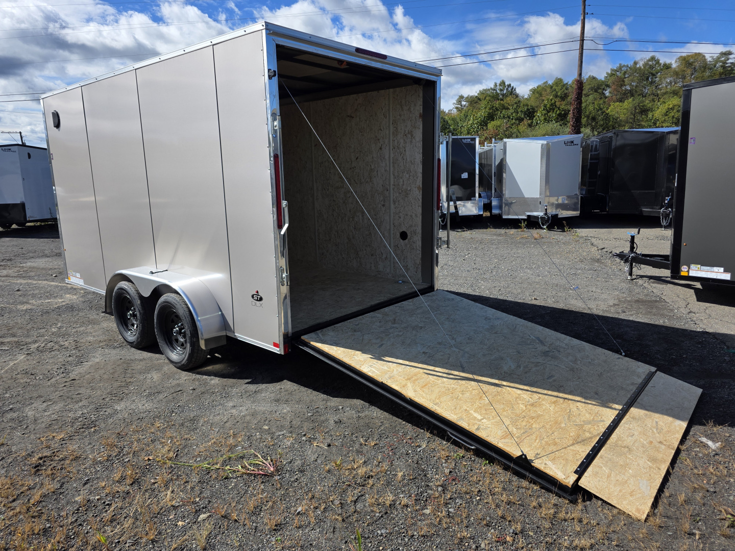 New 2026 Look Trailers ST DLX 7X14 7K - UTV Cargo / Enclosed Trailer