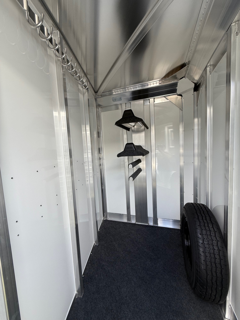 New 2026 4-Star Trailers 2 Horse Slant Load Bumper Pull Horse Trailer