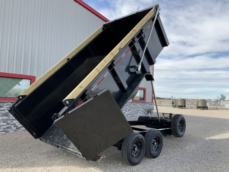 New 2026 Diamond C 82"x14' BP HD Low Profile Telescopic Dump w/ 44" Sides - LPT207