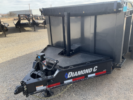 New 2026 Diamond C 82"x14' BP HD Low Profile Telescopic Dump w/ 44" Sides - LPT207