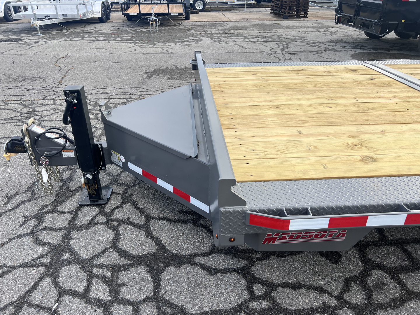 New 2026 Midsota 102x18+6 17.6K Widebody Tilt Equipment Trailer