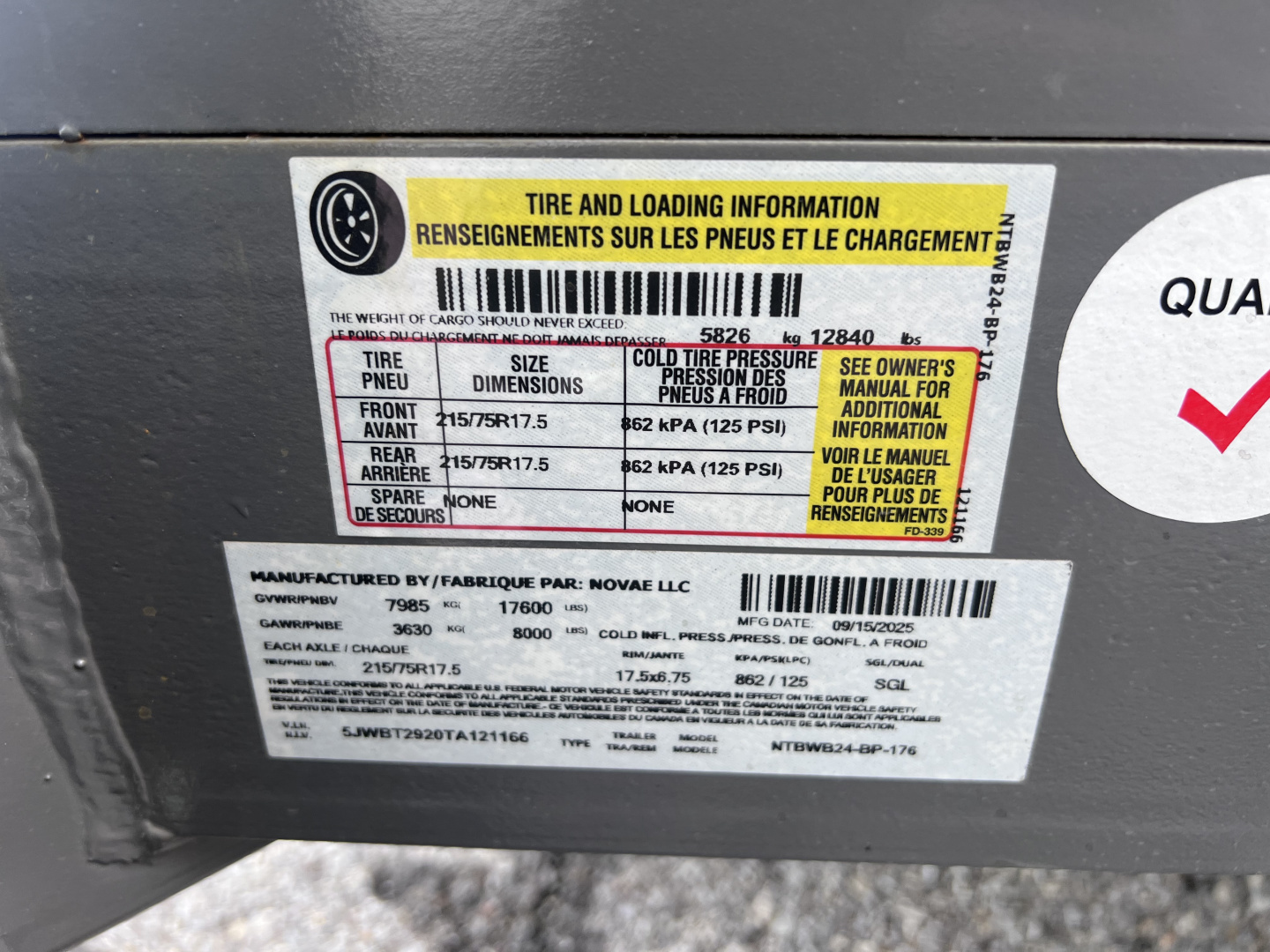 New 2026 Midsota 102x18+6 17.6K Widebody Tilt Equipment Trailer