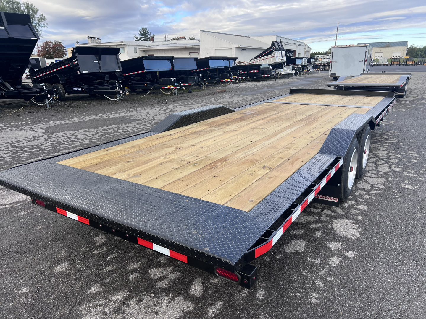 New 2026 Midsota 102x18+6 17.6K Widebody Tilt Equipment Trailer
