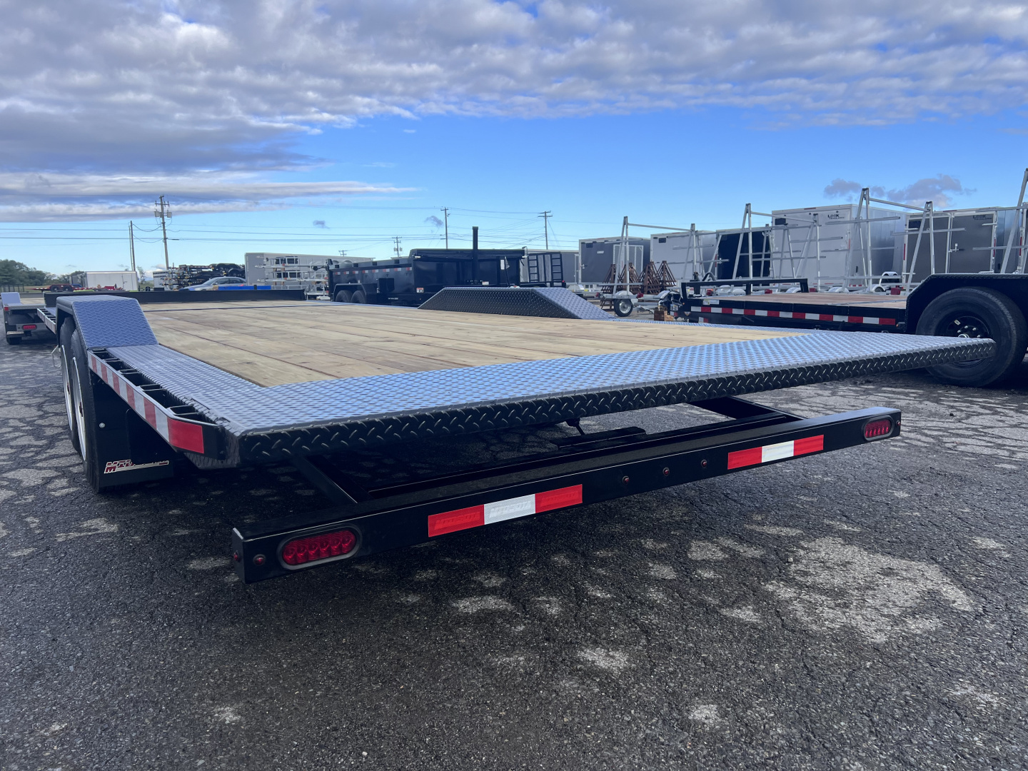 New 2026 Midsota 102x18+6 17.6K Widebody Tilt Equipment Trailer
