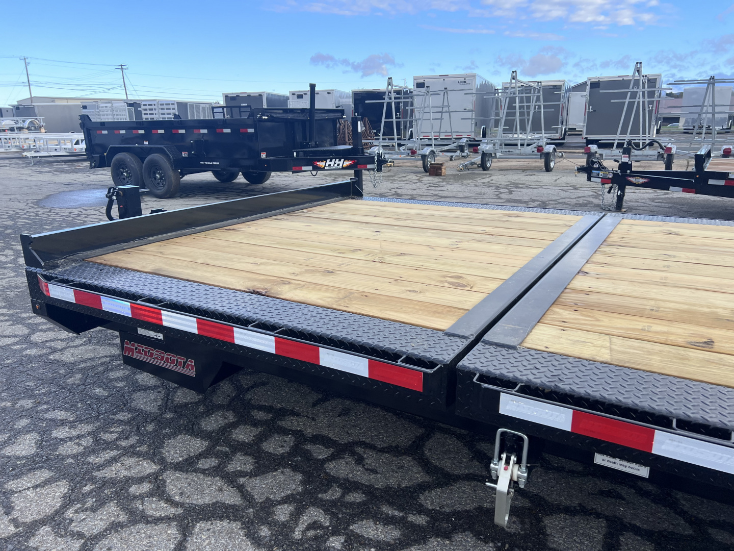New 2026 Midsota 102x18+6 17.6K Widebody Tilt Equipment Trailer