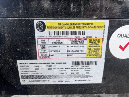 New 2026 Midsota 102x18+6 17.6K Widebody Tilt Equipment Trailer