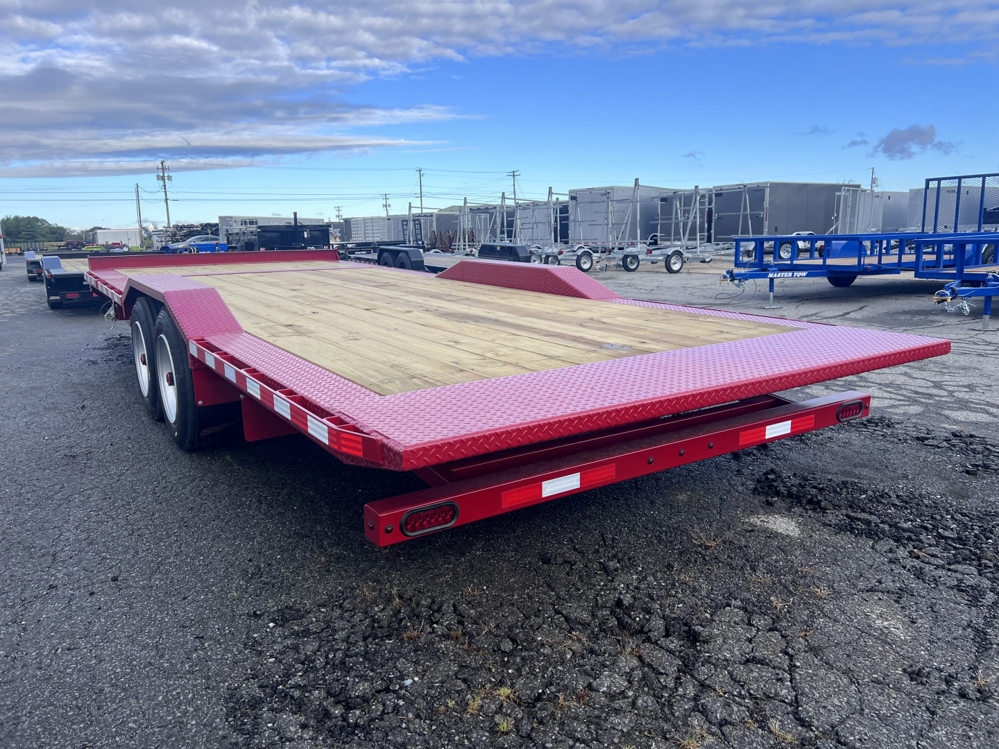 New 2026 Midsota 102x18+4 17.6K Widebody Tilt Equipment Trailer