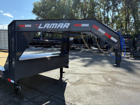 New 2026 Lamar Trailers 102"x28' H-8 14K Gooseneck Bodies