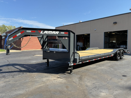 New 2026 Lamar Trailers 102"x28' H-8 14K Gooseneck Bodies