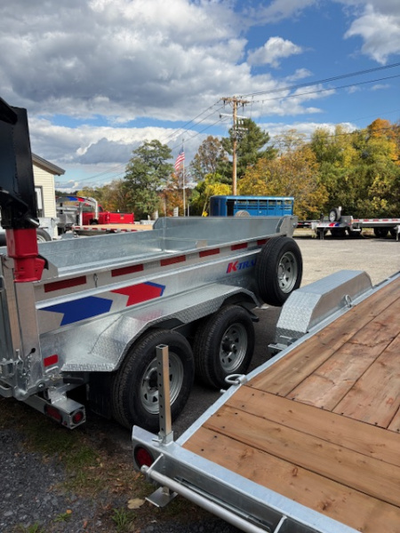 New 2026 K-Trail Galvanized 6 X 10-10K GVW Dump Trailer