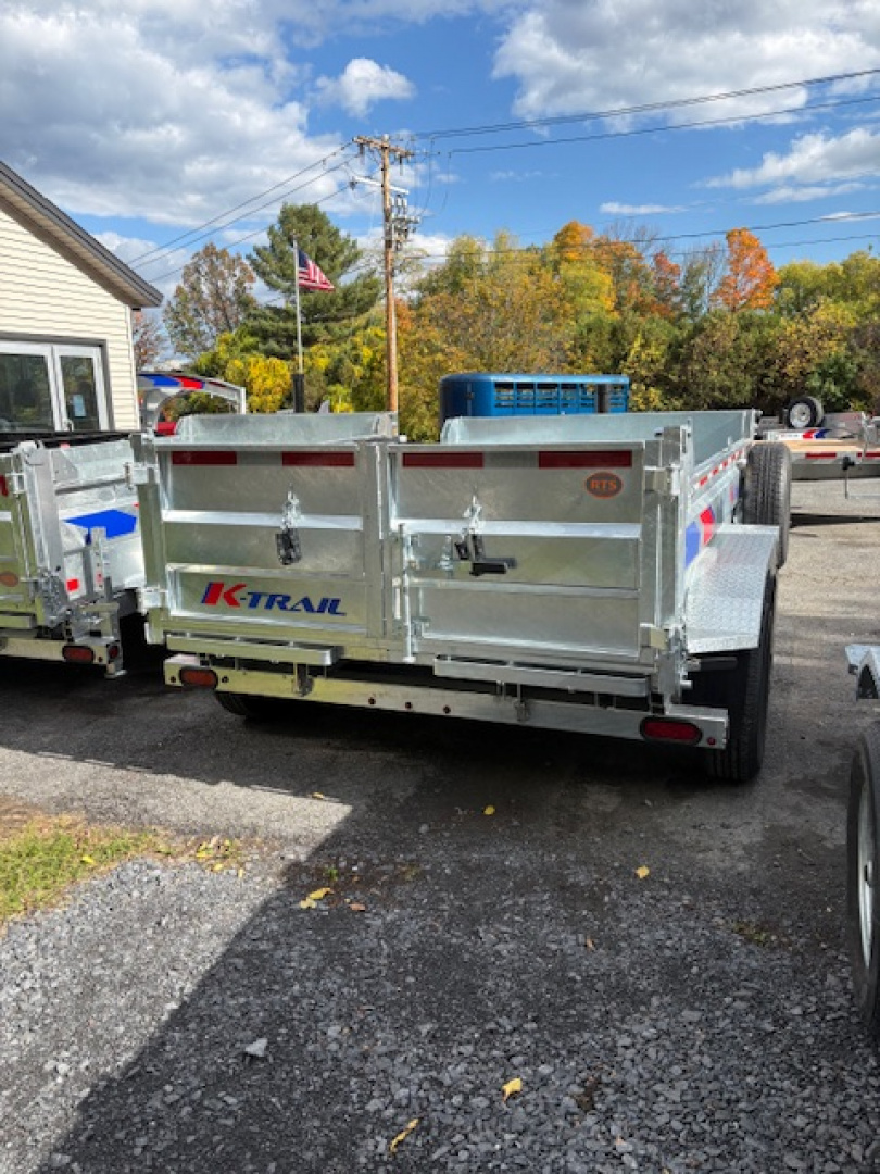New 2026 K-Trail Galvanized 6 X 10-10K GVW Dump Trailer