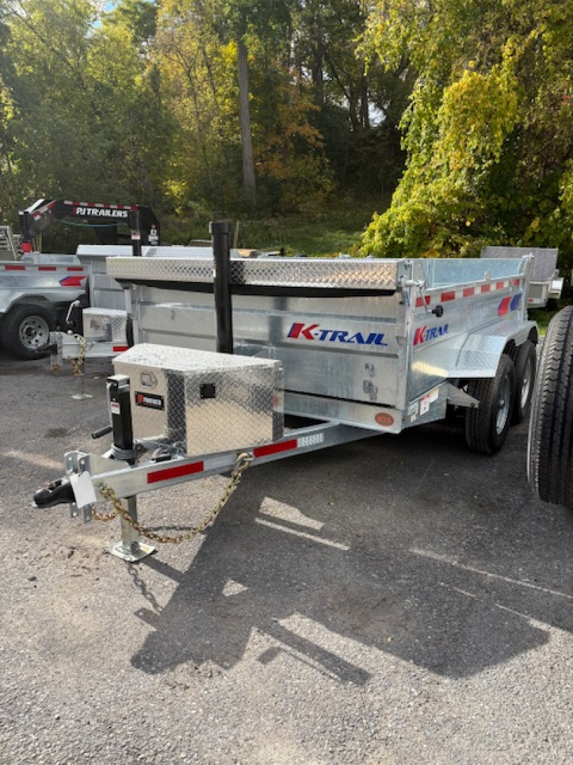 New 2026 K-Trail Galvanized 6 X 10-10K GVW Dump Trailer