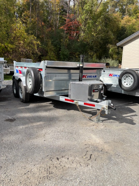 New 2026 K-Trail Galvanized 6 X 10-10K GVW Dump Trailer