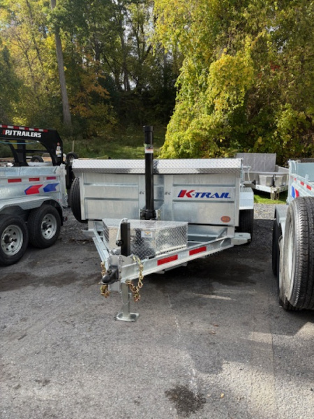 New 2026 K-Trail 6' x 12'-10K GVW Gavanized Dump Trailer